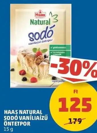 PENNY HAAS NATURAL SODÓ VANÍLIAÍZŰ ÖNTETPOR 15 g ajánlat