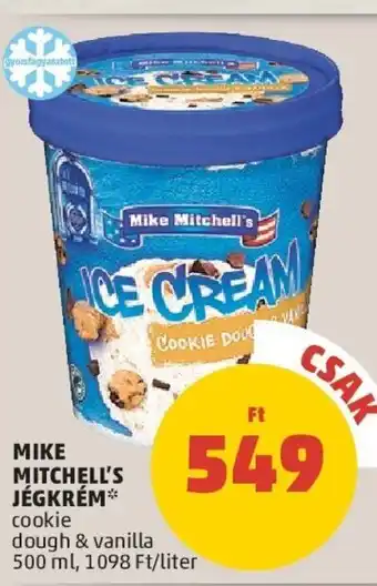 PENNY MIKE MITCHELL'S JÉGKRÉM 500 ml ajánlat