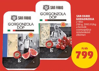 PENNY SAN FABIO GORGONZOLA 200 g ajánlat