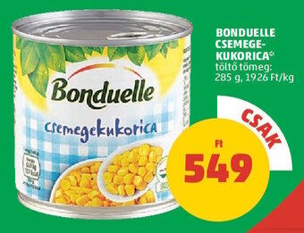 PENNY BONDUELLE CSEMEGE-KUKORICA 285 g ajánlat