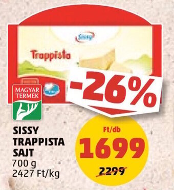 PENNY SISSY TRAPPISTA SAJT 700 g ajánlat