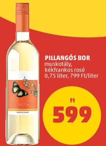 PENNY PILLANGÓS BOR 0,75 l ajánlat