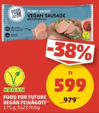PENNY FOOD FOR FUTURE VEGÁN FELVÁGOTT 175 g ajánlat