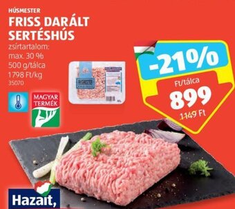 ALDI HÚSMESTER FRISS DARÁLT SERTÉSHÚS 500 g ajánlat