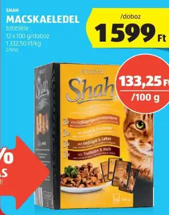 ALDI SHAH MACSKAELEDEL 12 x 100 g ajánlat