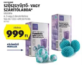 ALDI EASYHOME SZÖSZGYŰJTŐ- VAGY SZÁRÍTÓLABDA 6 - 2 db ajánlat