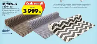 ALDI MY LIVING STYLE UNIVERZÁLIS SZŐNYEG 1 db ajánlat