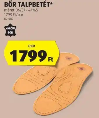 ALDI BŐR TALPBETÉT, pár ajánlat