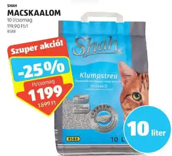 ALDI SHAH, MACSKAALOM, 10l/csomag ajánlat