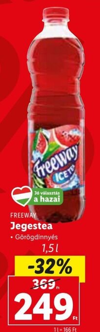 Lidl FREEWAY Jegestea 1,5 l ajánlat