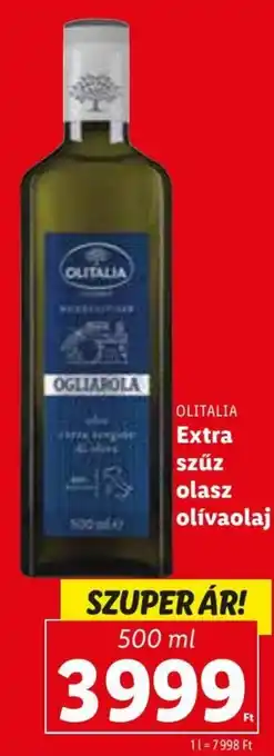 OLITALIA Extra szűz olasz olívaolaj 500 ml
