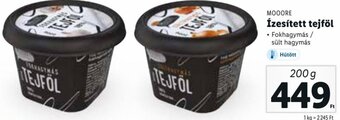 Lidl MOOORE Ízesített tejföl 200 g ajánlat