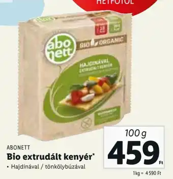 ABONETT Bio extrudált kenyér 100 g