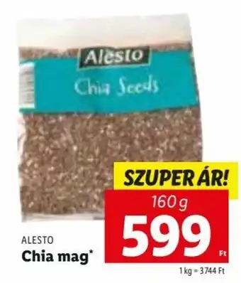 Lidl ALESTO Chia mag 160 g ajánlat