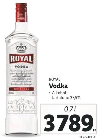 Lidl ROYAL Vodka 0,7 l ajánlat