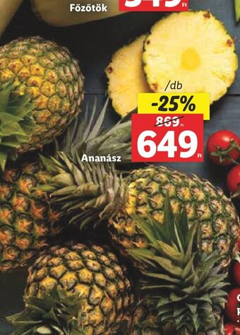 Lidl Ananász 1 db ajánlat