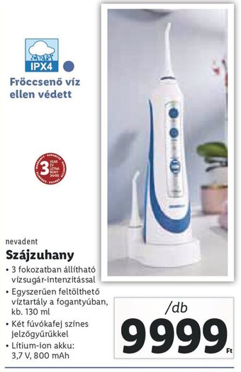 Lidl nevadent Szájzuhany 1 db ajánlat