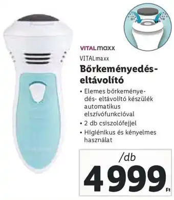 Lidl VITALmaxx Bőrkeményedés- eltávolító 1 db ajánlat