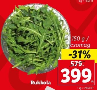 Lidl Rukkola 150 g ajánlat