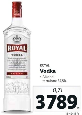 Lidl ROYAL Vodka 0,7 l ajánlat