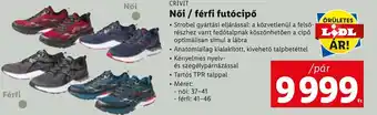 Lidl CRIVIT, Női / férfi futócipő, pár ajánlat