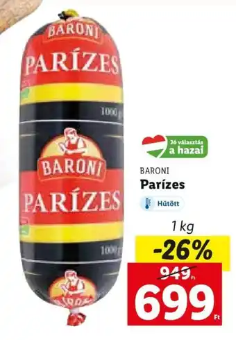 Lidl BARONI Parízes 1 kg ajánlat