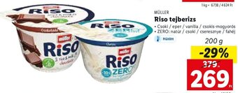 Lidl MÜLLER Riso tejberizs 200 g ajánlat