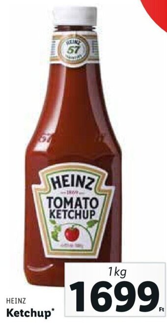 Lidl HEINZ Ketchup 1 kg ajánlat