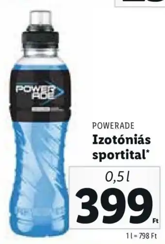 POWERADE Izotóniás sportital 0,5 l