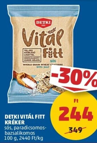 PENNY DETKI VITÁL FITT KREKER 100 g ajánlat