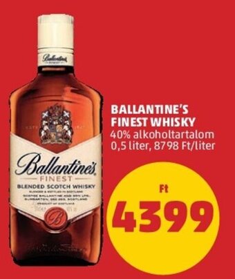 PENNY BALLANTINE'S FINEST WHISKY 0,5 l ajánlat