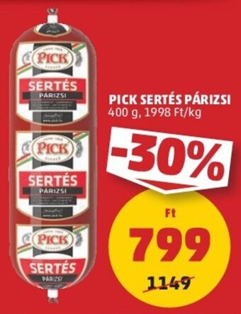 PENNY PICK SERTÉS PÁRIZSI 400 g ajánlat
