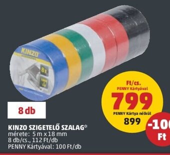 PENNY KINZO SZIGETELŐ SZALAG 8 db ajánlat