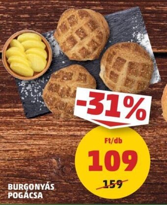 PENNY BURGONYÁS POGÁCSA 1 db ajánlat
