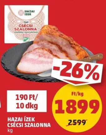 PENNY HAZAI ÍZEK CSÉCSI SZALONNA 1 kg ajánlat