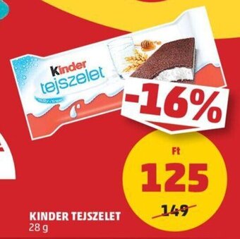 PENNY KINDER TEJSZELET 28 g ajánlat