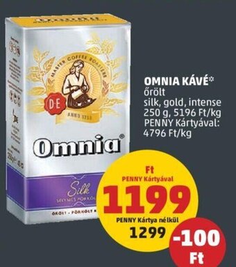 PENNY OMNIA KÁVÉ 250 g ajánlat