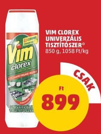 PENNY VIM CLOREX UNIVERZÁLIS TISZTÍTÓSZER 850 g ajánlat