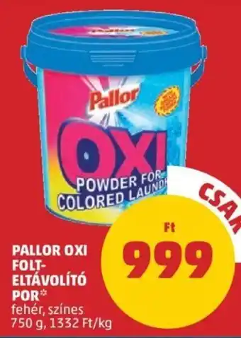PENNY PALLOR OXI FOLT-ELTÁVOLÍTÓ POR 750 g ajánlat