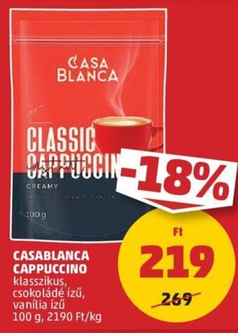PENNY CASABLANCA CAPPUCCINO 100 g ajánlat
