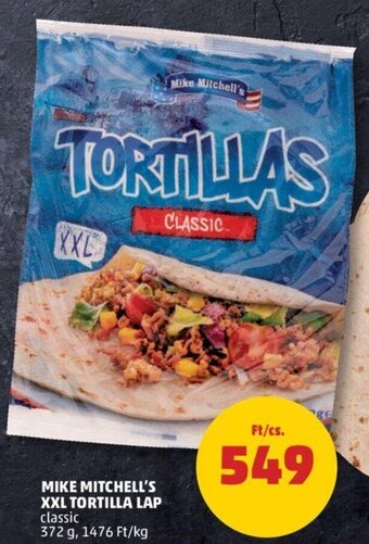 PENNY MIKE MITCHELL'S XXL TORTILLA LAP 372 g ajánlat