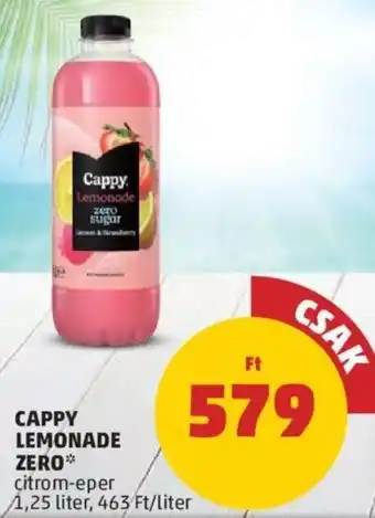 PENNY CAPPY LEMONADE ZERO 1,25 l ajánlat