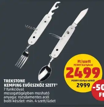 PENNY TREKSTONE KEMPING EVŐESZKÖZ SZETT ajánlat