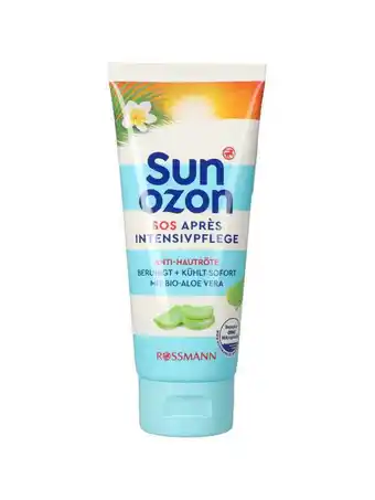 Rossmann Sunozon sos napozás utáni intenzív bőrápoló krém - 100 ml ajánlat