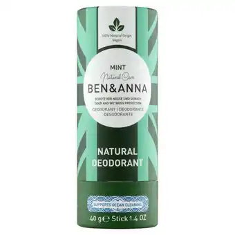 Rossmann Ben&anna mint natur deo stift - 40 g ajánlat