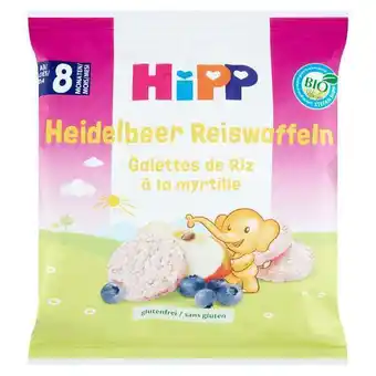 Rossmann Hipp bio rizskorong alma- áfonya 8 hónapos kortól - 30 g ajánlat