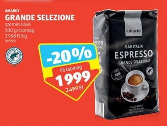 ALDI AMAROY GRANDE SELEZIONE 500 g ajánlat
