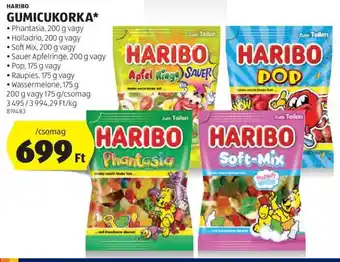 ALDI HARIBO GUMICUKORKA 200 / 175 g ajánlat