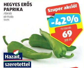 ALDI HEGYES ERŐS PAPRIKA 1 db ajánlat