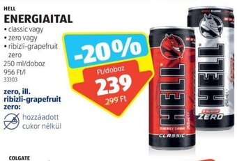 ALDI HELL ENERGIAITAL 250 ml ajánlat